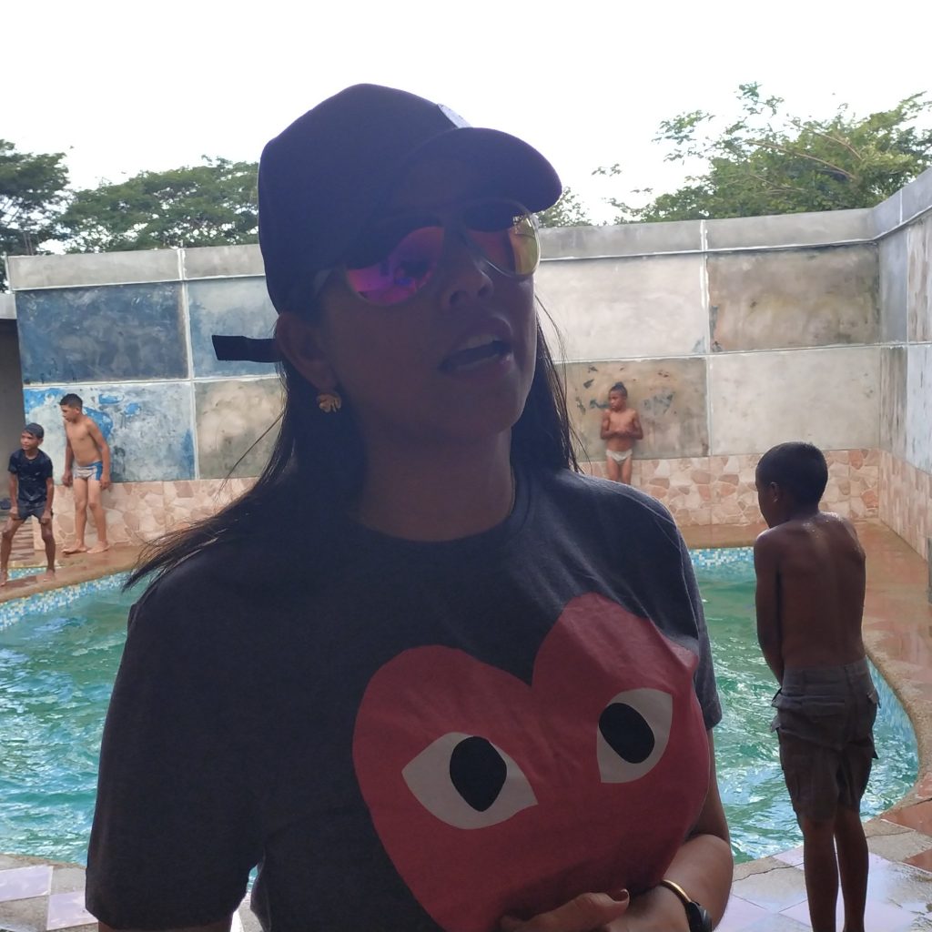 Marielys Roldan agradeció a Jose Leonardo La Grecca por su apoyo y participación en estas actividades.