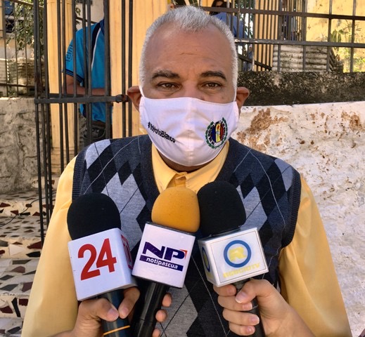 Luis Medina coordinador de la coalición sindical