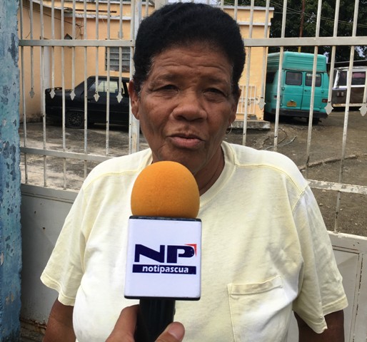 Por las noches esto parece una boca de lobo expresó Eladia Josefina Martínez