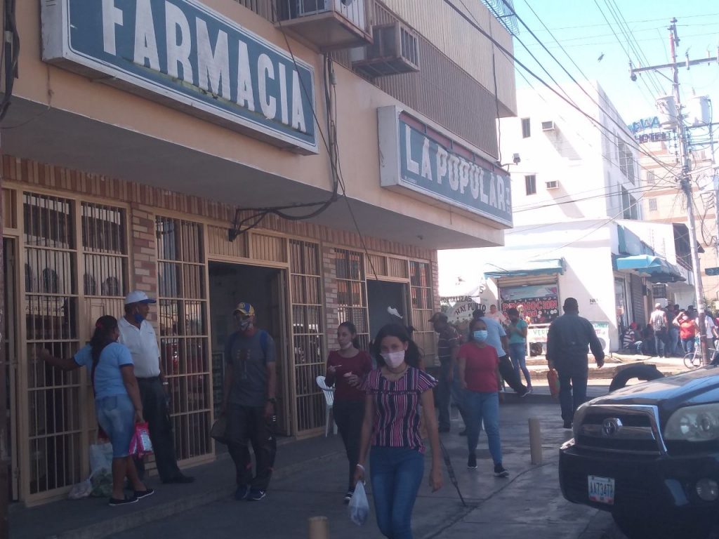 Algunos usaban tapabocas. 