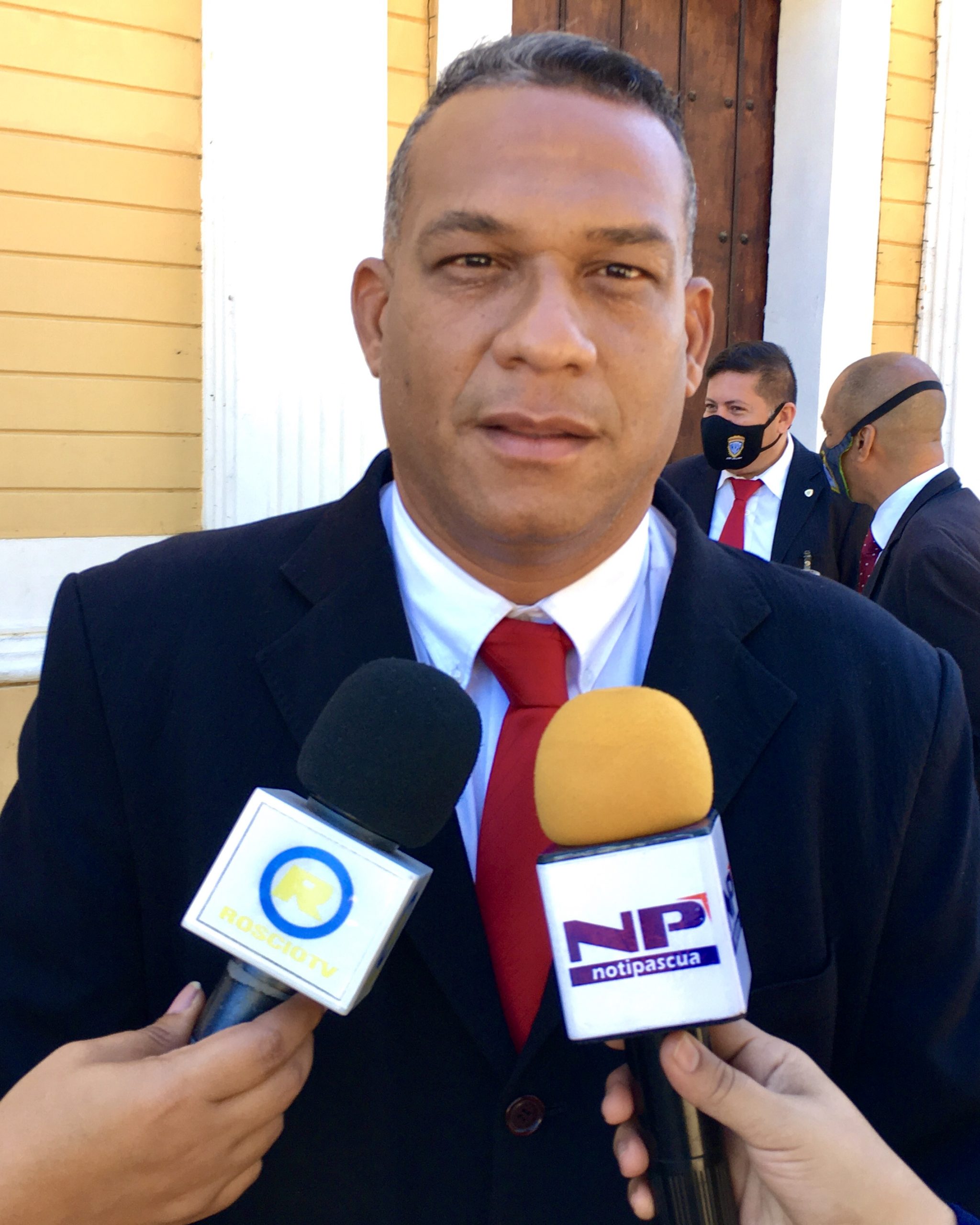 Comisario Jefe, Willian García, de la Subdelegación Capitalina