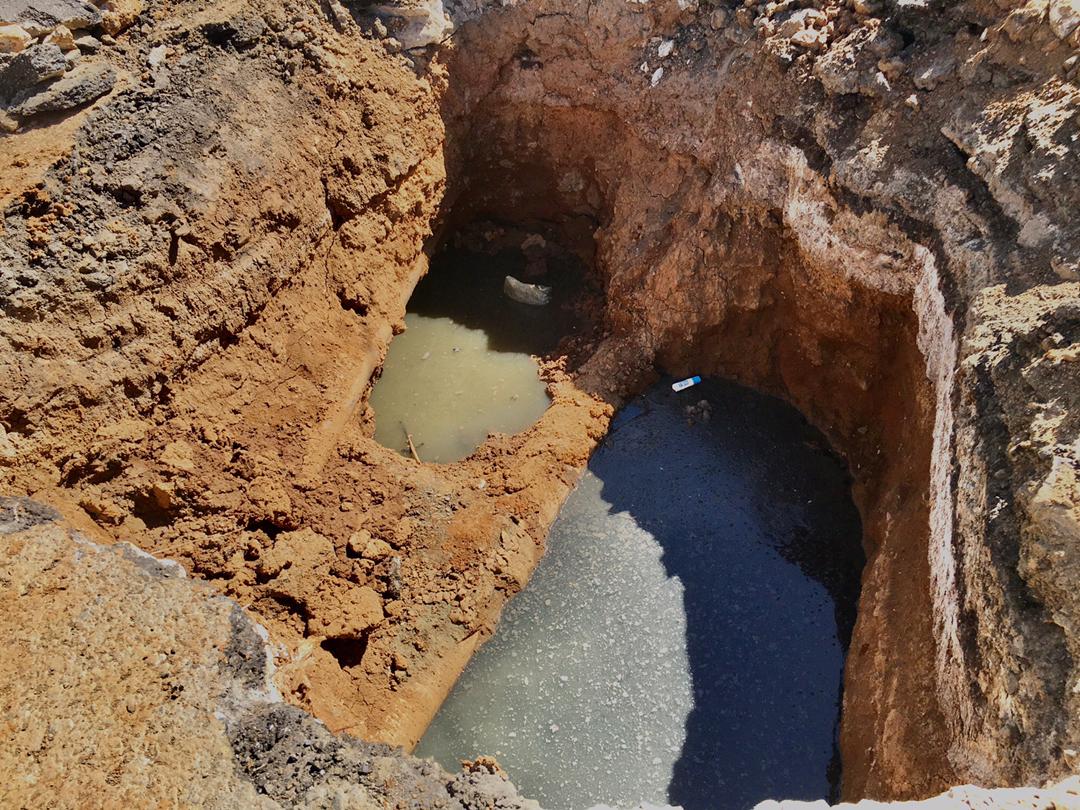 Un foco de contaminación de donde emanan malos olores 