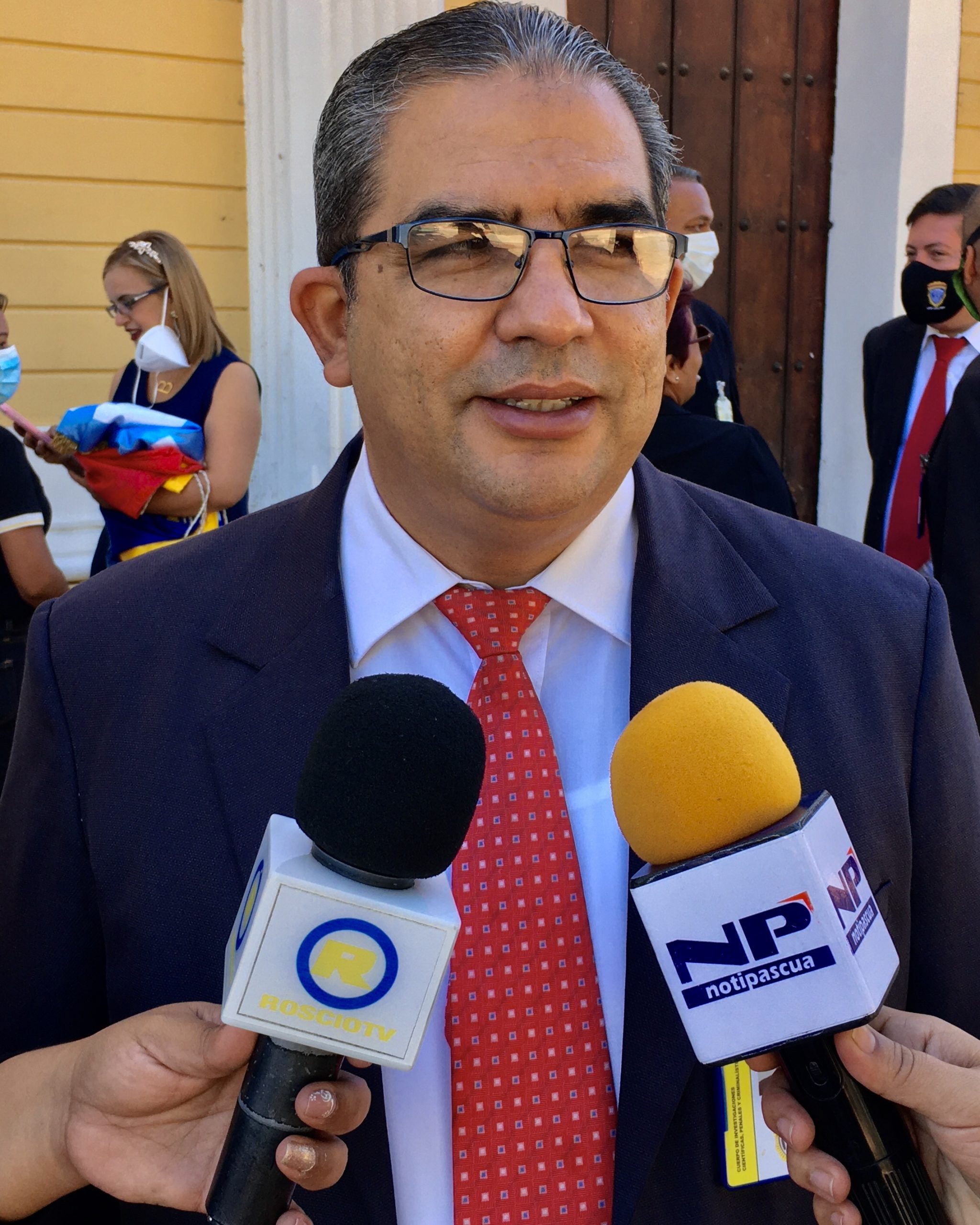 Comisarió General Damaso Amaya, Jefe de la Delegación Estadal 