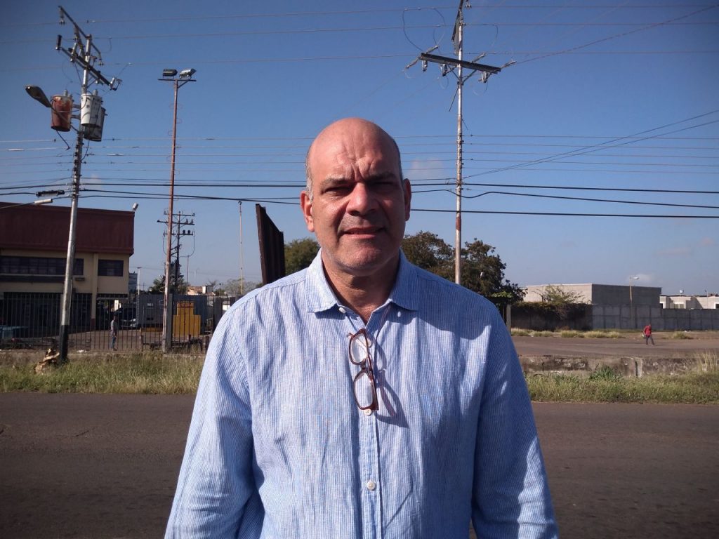 Presidente de la Cámara de Comercio del municipio Leonardo Infante, Freddy Blanco