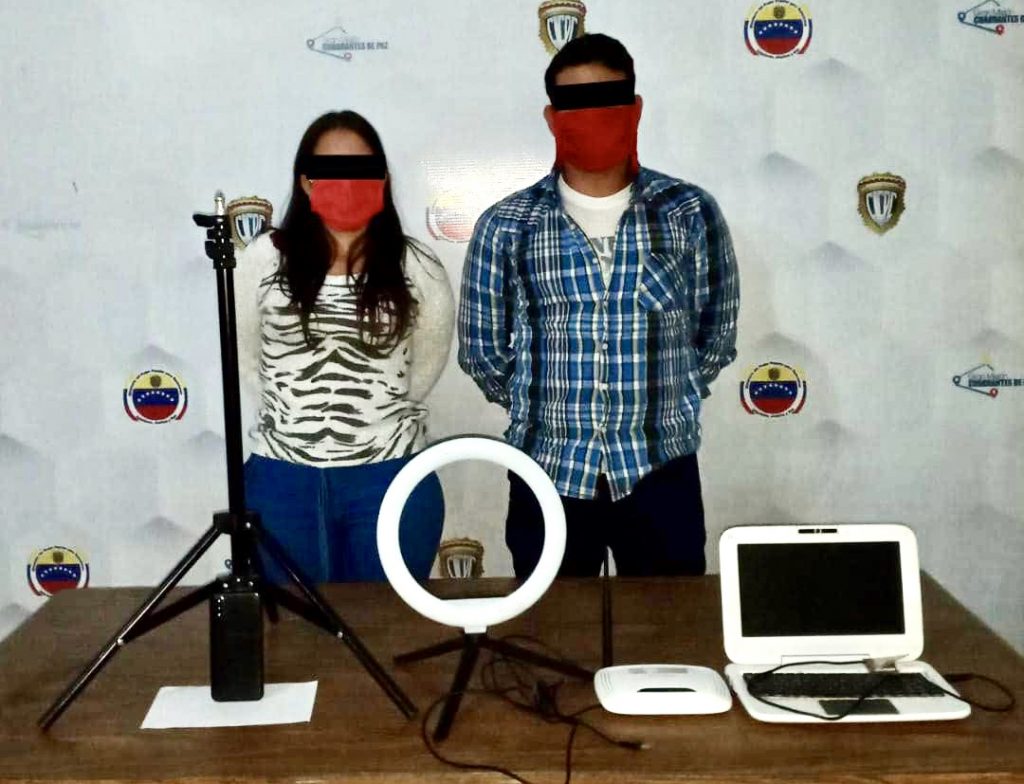 Detenidos en el procedimiento