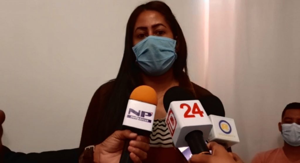 Ingrid Luna, al suministrar la información 