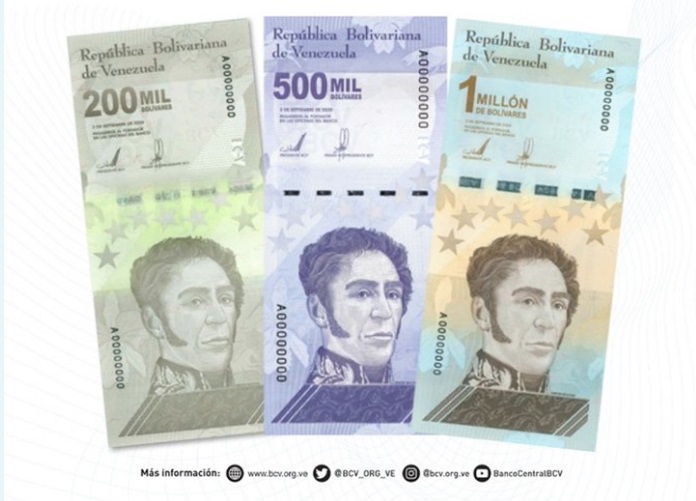 [:es]Nuevos billetes del BCV: Los tres juntos no alcanzaran para comprar 1 dólar[:]