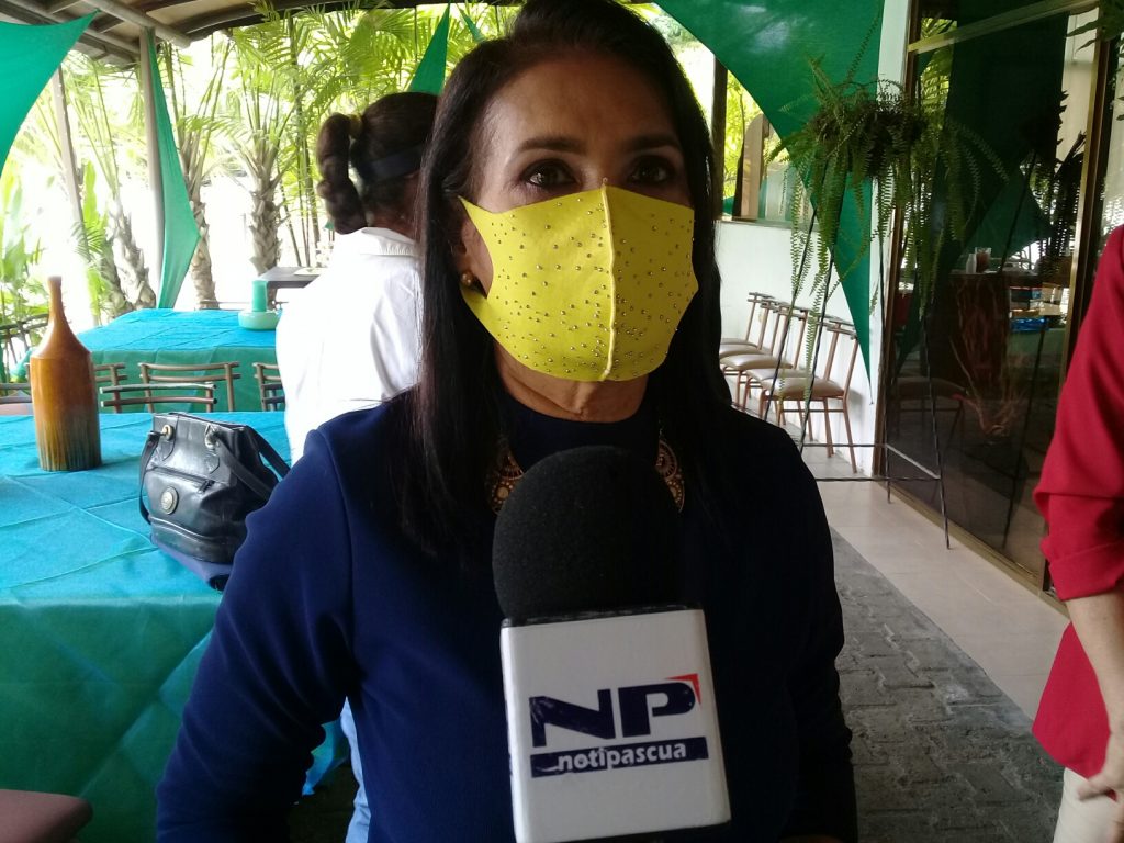 Lilia Álvarez, gerente general del Hotel Portachuelo.