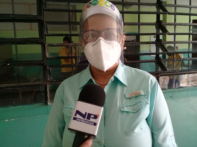 Coordinadora de MUV Guárico, pediatra Carmen Gómez.