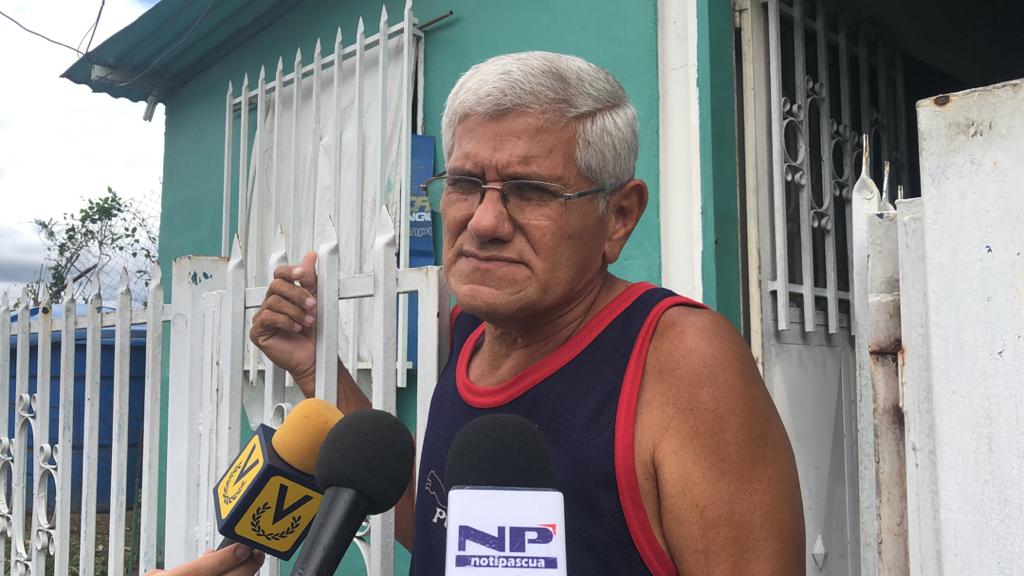 Honorio Manzol, habitante de la calle Caicara, sector El Mahomo, de San Juan.