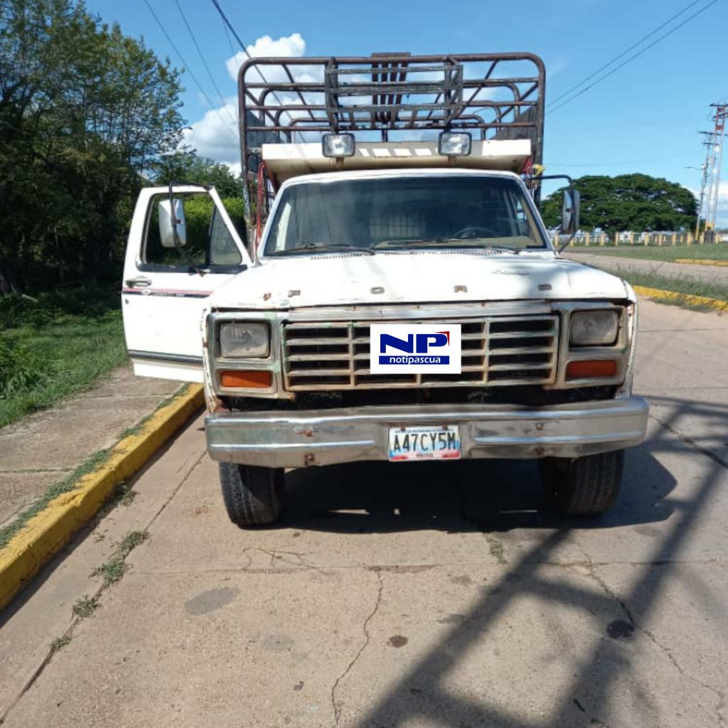 Vehículo donde transitaba la víctima.