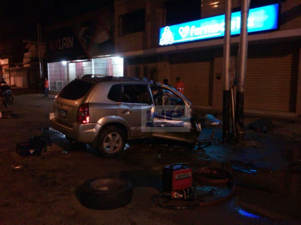 Murieron tres personas en accidente de tránsito en La Pascua