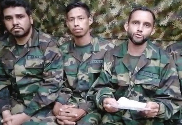[:es]Se revela nueva fé de vida de militares secuestrados por grupos armados colombianos[:]