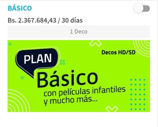Plan básico