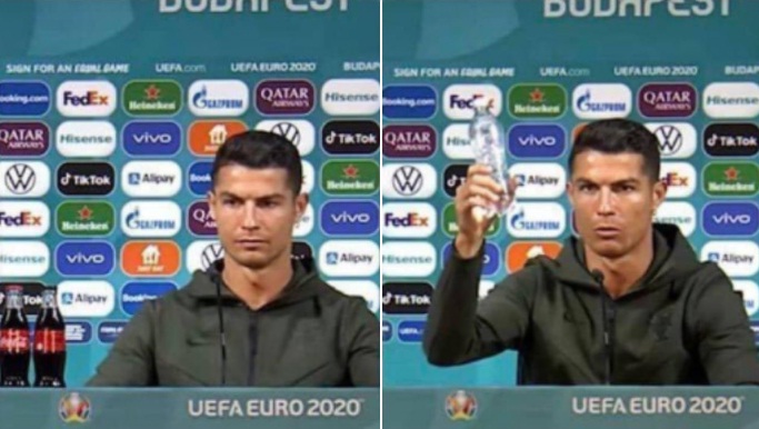 [:es]Cristiano Ronaldo el jugador que hizo bajar las acciones de Coca Cola[:]