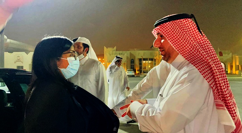 [:es]Vicepresidenta Delcy Rodríguez visita Qatar[:]