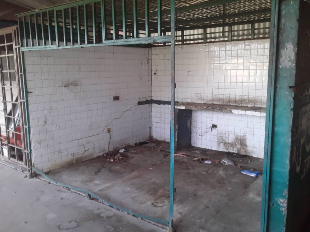 Estas son las condiciones en que se llama encuentra el Mercado Municipal de Infante