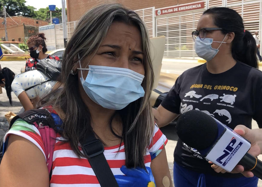 Joelys Tomas, paciente renal.