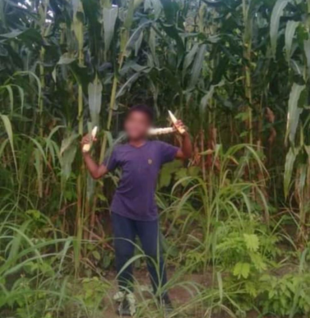 Juan José Barrios Silvera de 14 años