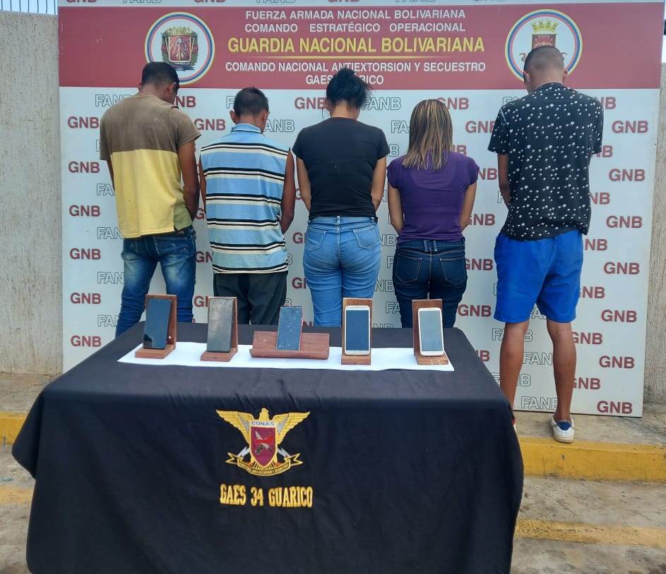 [:es]Capturaron 5 integrantes de la banda del «Pupi» en Chaguaramas[:]
