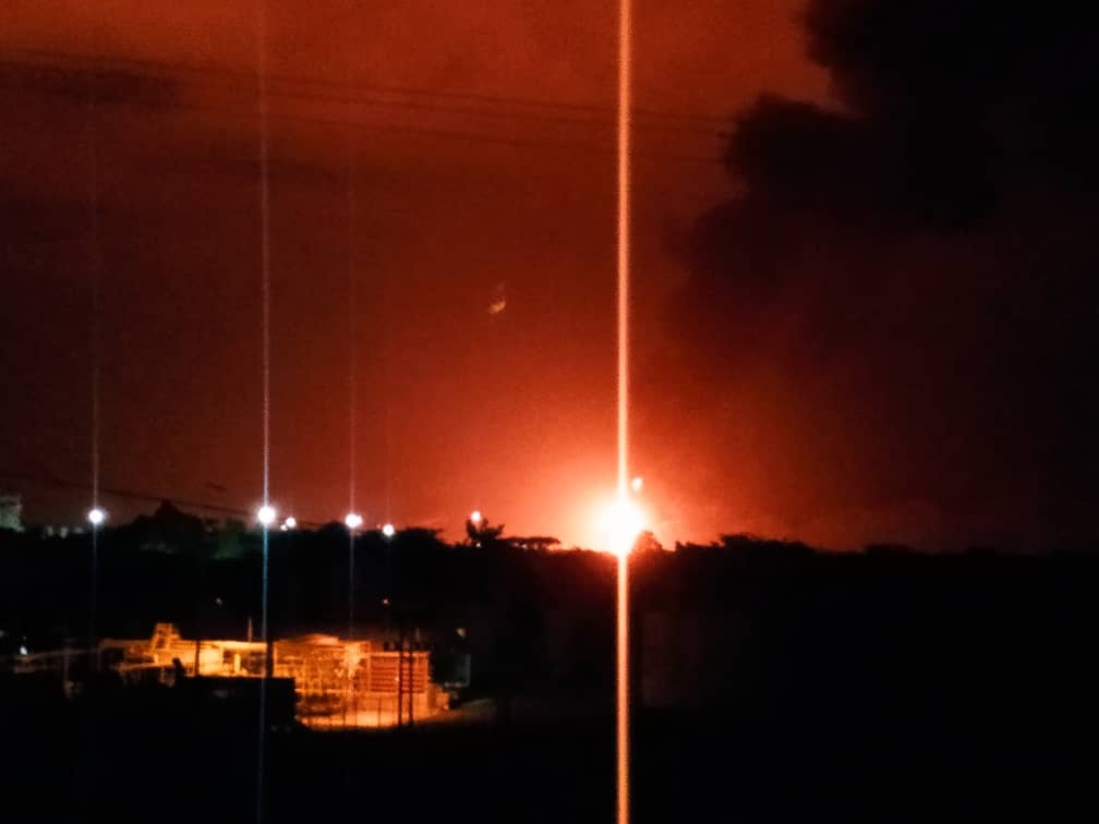 [:es]Anzoátegui: Explotó tubería de gasolina en Naricual[:]