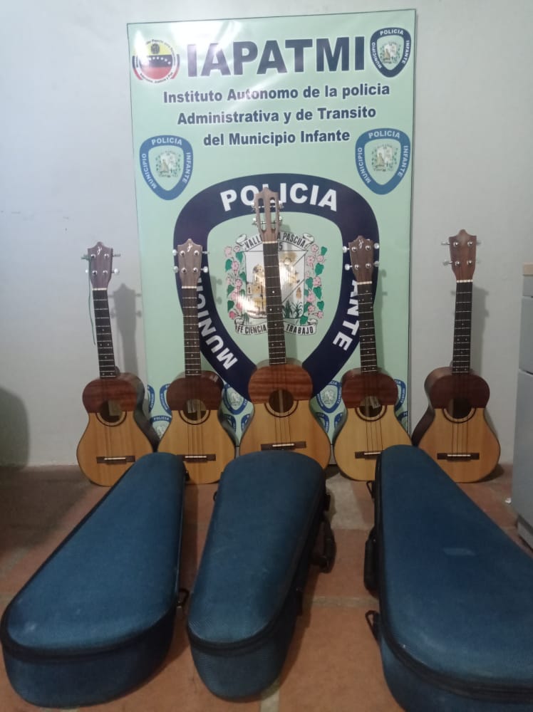 Objetos recuperados por el Iapatmi.