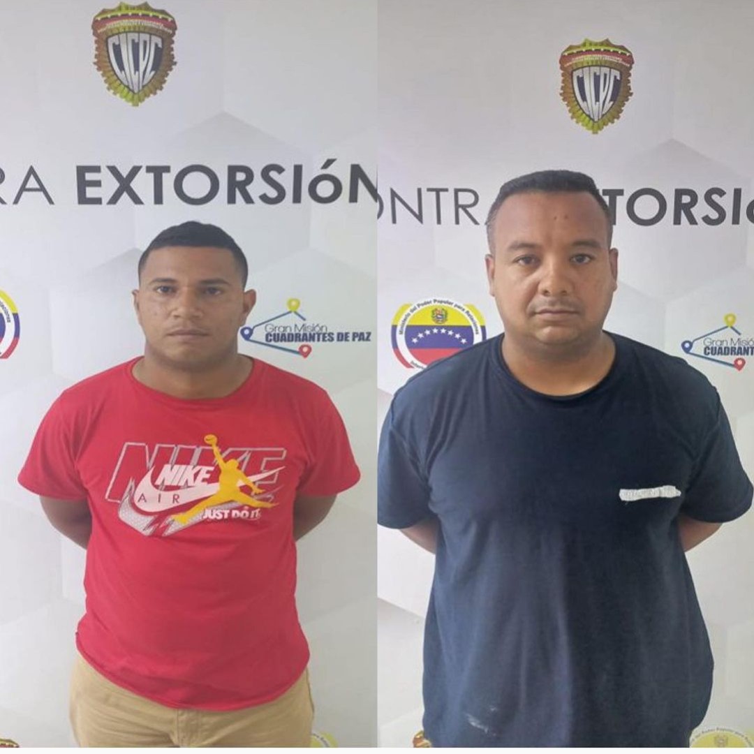 [:es]Capturados dos funcionarios del Cicpc por extorsión [:]