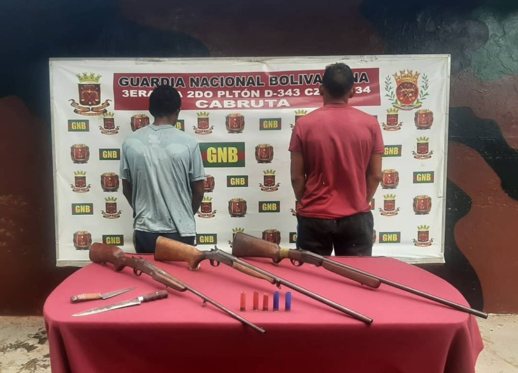 Comandos Rurales de la GNB capturaron dos ladrones de ganado en Cabruta