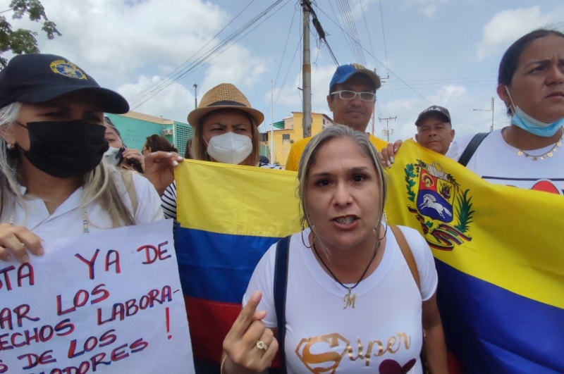 María Milagro Marin, docente activa en el municipio Infante