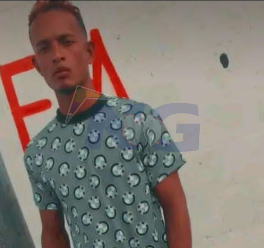 Moisés David Contreras Sánchez de 22 años, apodado "Doble Blanco"