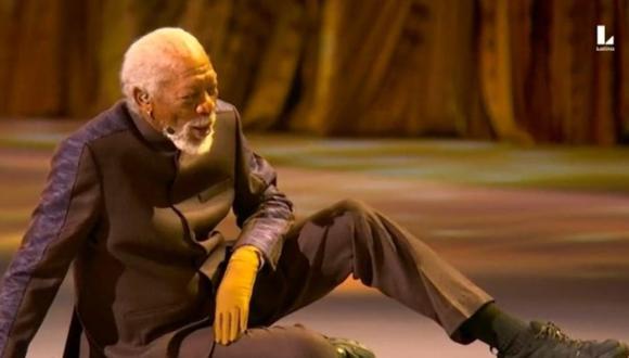 [:es]QATAR: Morgan Freeman en la ceremonia de inauguración[:]