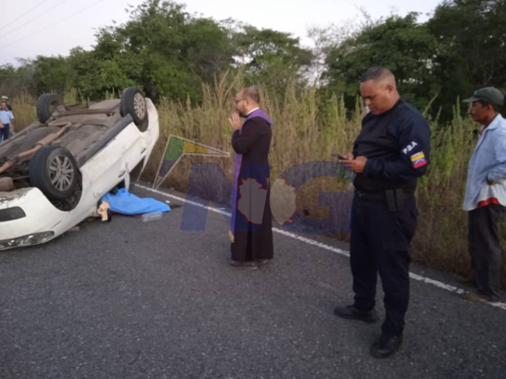 Lugar donde ocurrió el accidente de tránsito. 