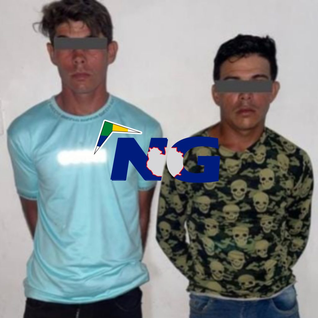 Magglio Esmerkin Suárez (23) y Kelvin Luis Suárez (24).