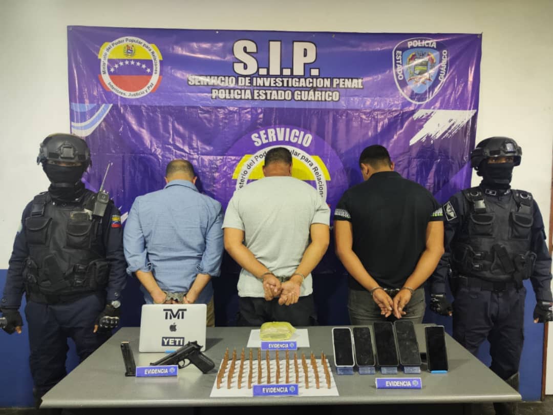 [:es]Poliguarico detiene a Octavio Orta en San Juan de los Morros con drogas, municiones y armas [:]